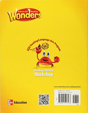 Reading Wonders Reading/Writing Workshop Volume 5 Grade K (ELEMENTARY CORE READING),Used