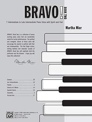 Bravo!, Bk 2: 7 Intermediate to Late Intermediate Piano Solos with Spirit and Flair,Used