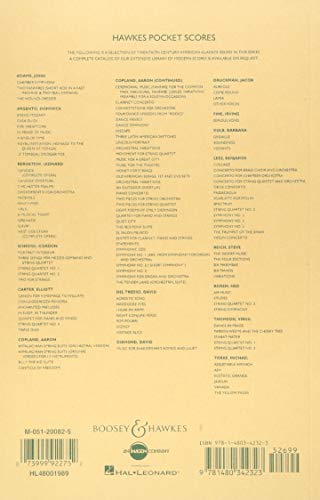 Appalachian Spring: Score,Used