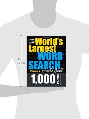 The World's Largest Word Search Puzzle Book: 1,000 Puzzles (Vol. 1),New
