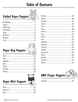 How To Make Puppets With Children