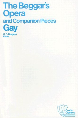 The Beggar's Opera and Companion Pieces (Crofts Classics),Used
