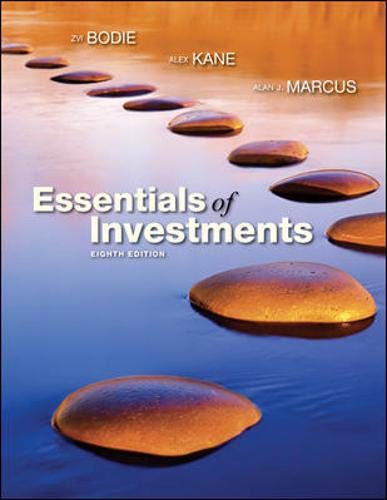 Essentials Of Investments With S&P Card (The Mcgrawhill/Irwin Series In Finance, Insurance, And Real Estate),New
