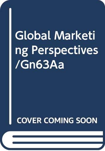 Global Marketing Perspectives/Gn63Aa,Used