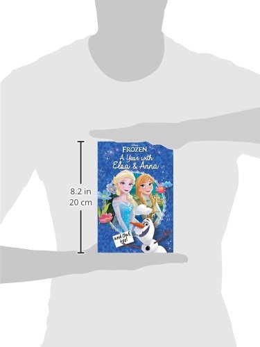 Disney Frozen: A Year with Elsa & Anna (and Olaf, Too!) (Replica Journal),Used