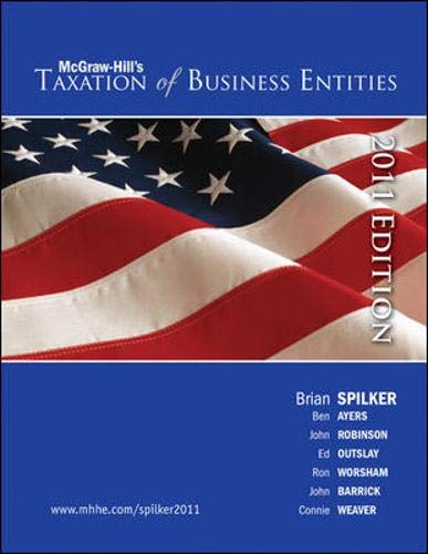 Taxation Of Business Entities, 2011 Edition