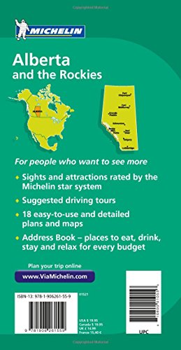 Michelin Green Guide Alberta and the Rockies (Green Guide/Michelin),Used