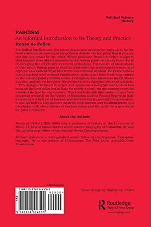 Fascism: An Informal Introduction to Its Theory and Practice,Used