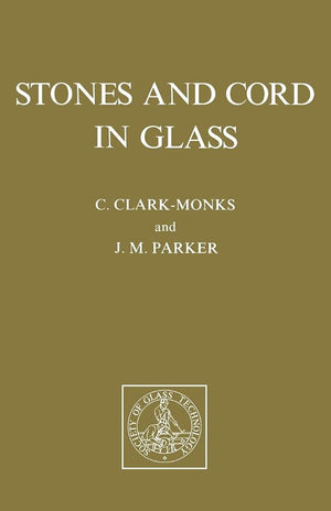 Stones and Cord in Glass,Used