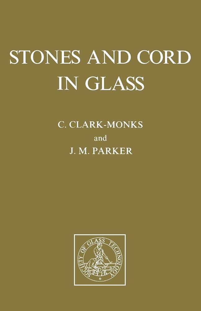 Stones and Cord in Glass,Used