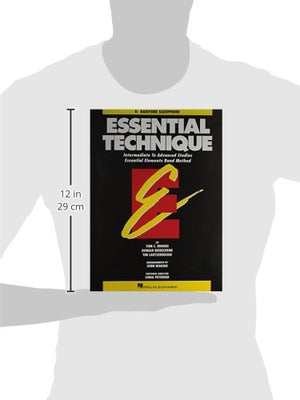 Essential Technique: Intermediate to Advanced Studies  Eb Baritone Saxophone (Essential Elements),Used