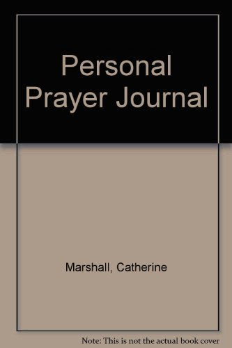 Personal Prayer Journal,Used