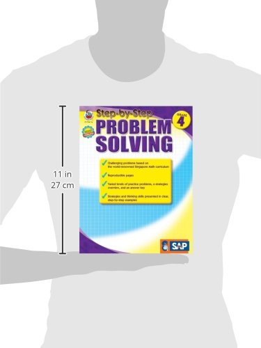 StepbyStep Problem Solving, Grade 4 (CarsonDellosa Learning Spot),Used