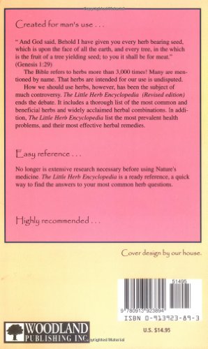 Little Herb Encyclopedia: The Handbook Of Natures Remedies For A Healthier Life,New
