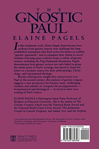 The Gnostic Paul: Gnostic Exegesis of the Pauline Letters,Used