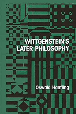 Wittgenstein'S Later Philosophy (Suny Studies In Logic And Language)