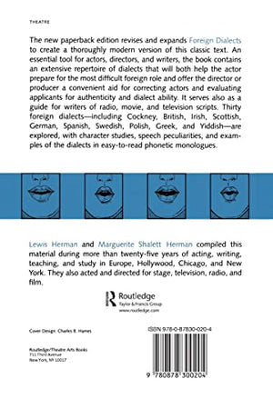 Foreign Dialects: A Manual For Actors, Directors, And Writers,Used
