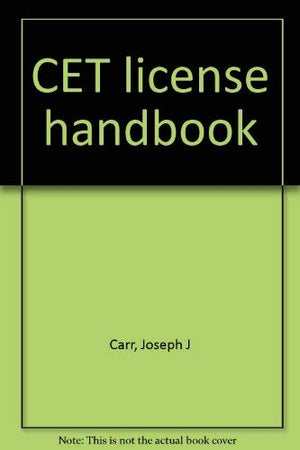 CET license handbook,Used