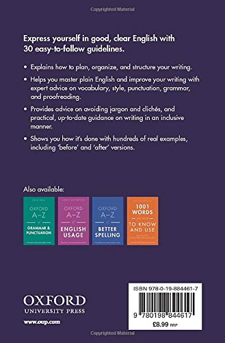 Oxford Guide to Plain English,Used