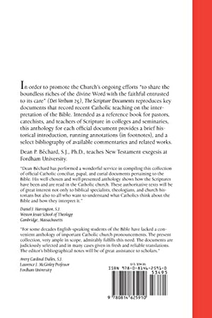 The Scripture Documents: An Anthology Of Official Catholic Teachings,Used