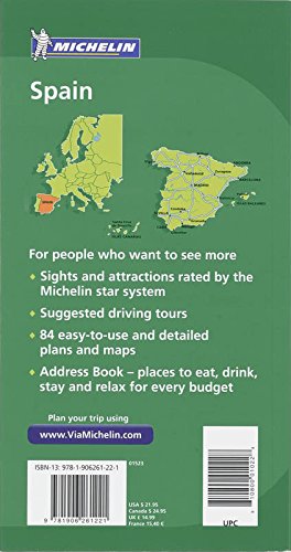 Michelin The Green Guide Spain,Used