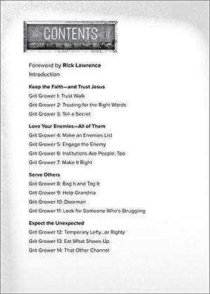 Growing Spiritual Grit: 52 Personal Devotions,Used