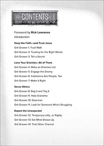 Growing Spiritual Grit: 52 Personal Devotions,Used
