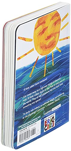 10 Little Rubber Ducks Board Book: An Easter And Springtime Book For Kids (World Of Eric Carle),New