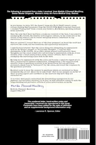 Alien Interview  Readers Edition,New