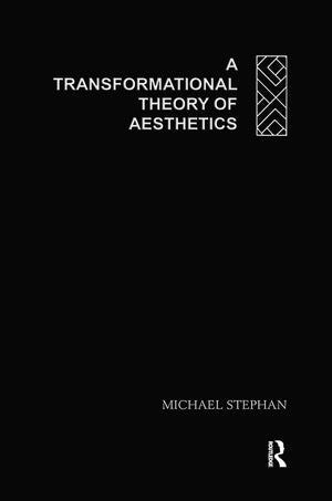 A Transformatnl Theory Aesthetcs (International Library of Psychology),Used