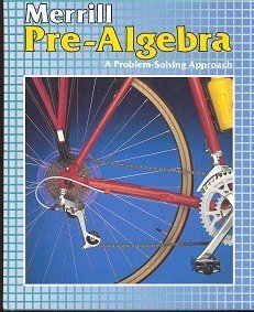 Merrill Pre Algebra 1989,Used
