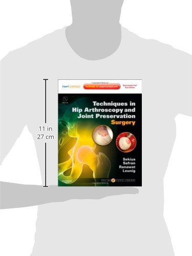 Techniques in Hip Arthroscopy and Joint Preservation Surgery: Expert Consult: Online and Print with DVD,Used