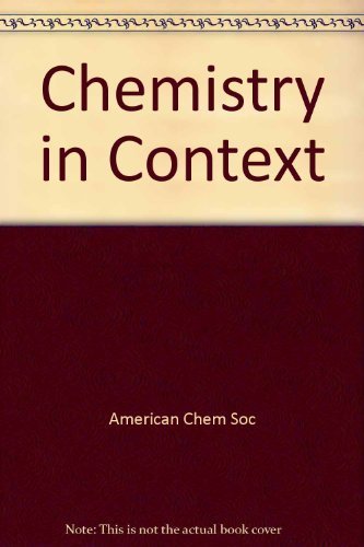 Laboratory Manual To Accompany Chemistry In Context: Applying Chemistry To Society, 3rd edition,Used