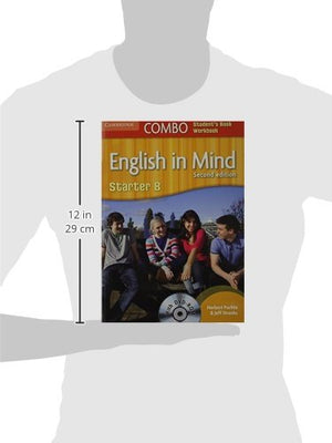 English in Mind Starter B Combo B with DVDROM,Used