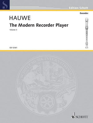 The Modern Recorder Player: Treble Recorder  Volume 3,New