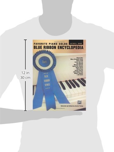 Blue Ribbon Encyclopedia Favorite Piano Solos: Level 1 (Blue Ribbon Series),Used