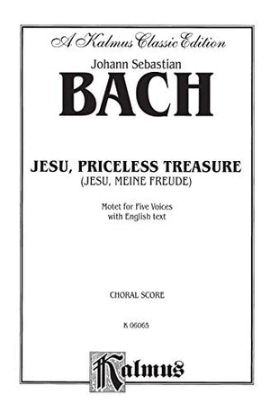 Jesu, Priceless Treasure: SAATB (English Language Edition) (Kalmus Edition),Used