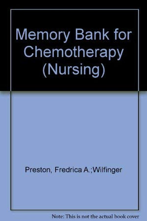 Memory Bank for Chemotherapy (The Jones and Bartlett Memory Bank),Used