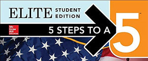 5 Steps to a 5: AP U.S. Government & Politics 2019 Elite Student Edition,Used