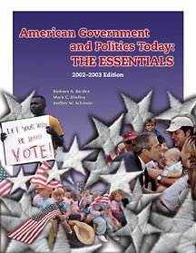 American Government and Politics Today: The Essentials, 20022003 Edition (High School/Retail Version),Used
