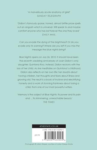 Blue Nights. Joan Didion,Used