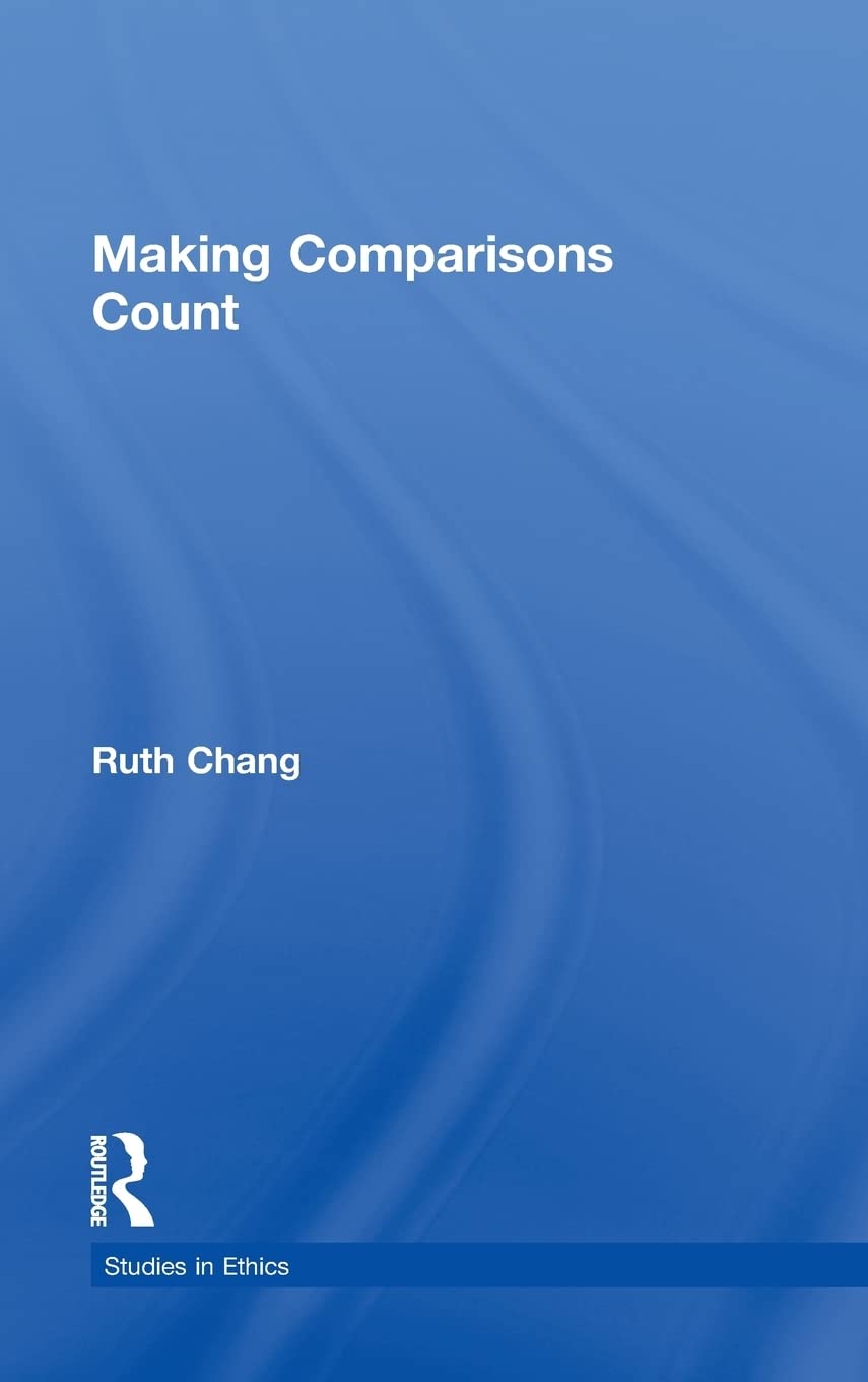 Making Comparisons Count (Studies In Ethics),Used