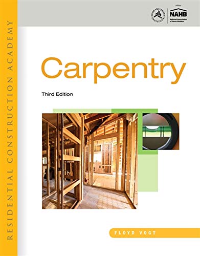 Residential Construction Academy: Carpentry,Used