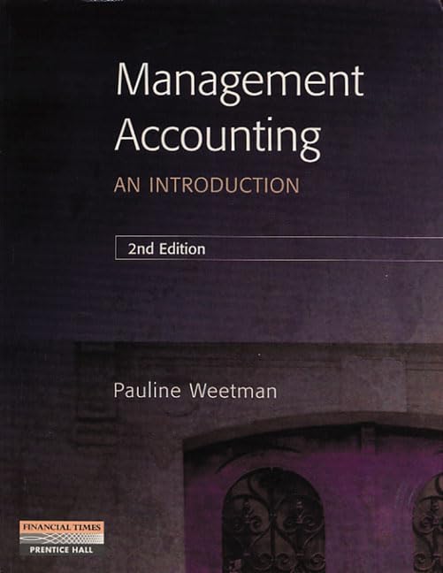 Management Accounting: An Introduction,Used