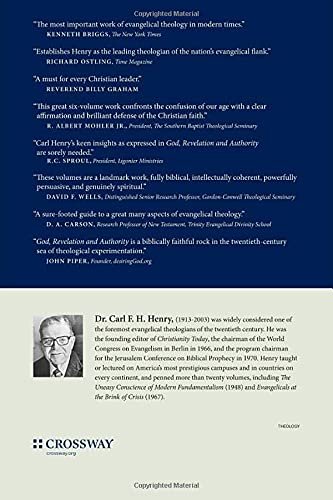 God, Revelation, And Authority (Volume 4),Used
