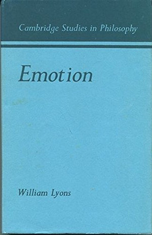 Emotion (Cambridge Studies in Philosophy),Used