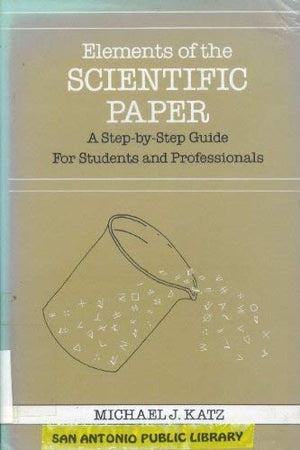Elements of the Scientific Paper,Used