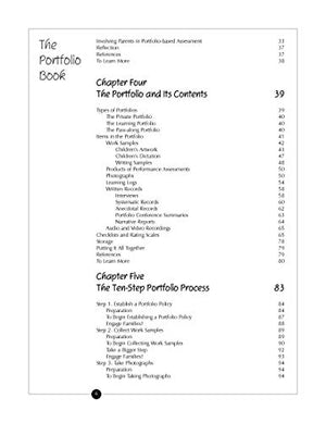 The Portfolio Book: A Stepbystep Guide For Teachers,Used