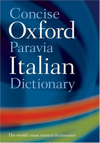 Concise Oxfordparavia Italian Dictionary,New