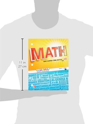 Glencoe Math, Course 1, Student Edition, Volume 2 (Math Applic & Conn Crse)-new